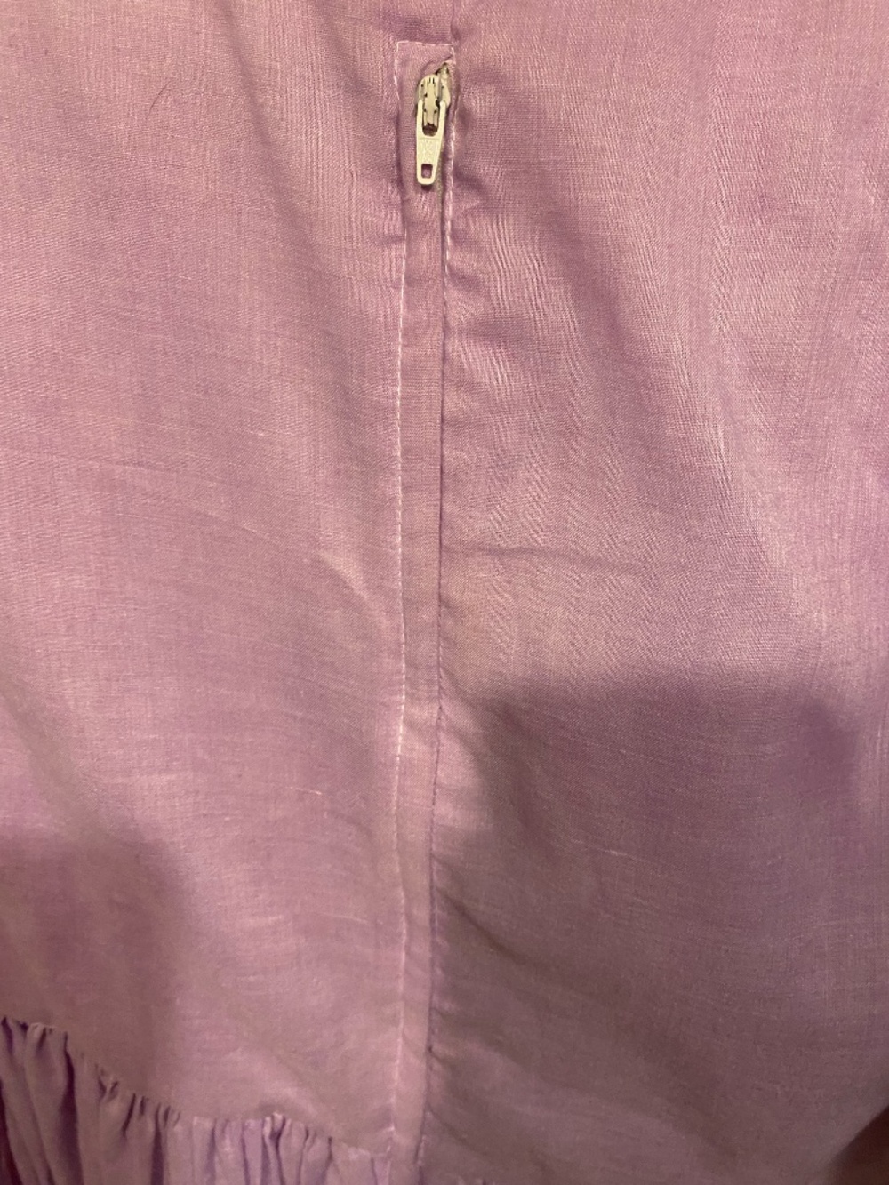 Vintage 1970s Gunne Sax purple size small dress - Picture 4 of 4